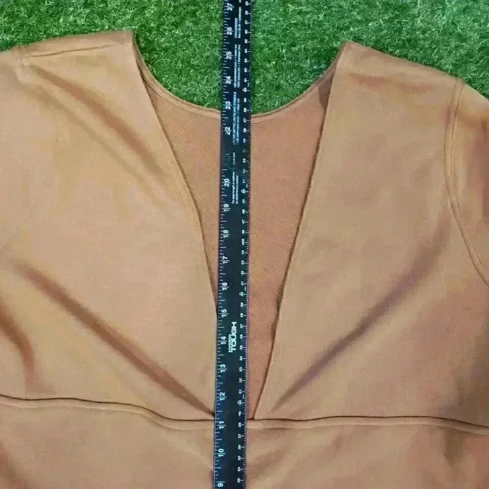 NIKE Studio Yoga Training Dri-Fit Wrap Top Size XXL - Picture 6 of 8